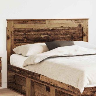 vidaXL Headboard with Headboard Artisan Oak 140 cm Engineered Wood vidaXL