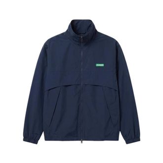 Flaneur Fl&acirc;neur - Badge Track Jacket - Heren - Jassen - Blauw - Maat: XL