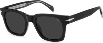 Eyewear by David Beckham DB 7160/S Zonnebril - Heren - Zonnebrillen - Zwart - 50 MM - Accessoires