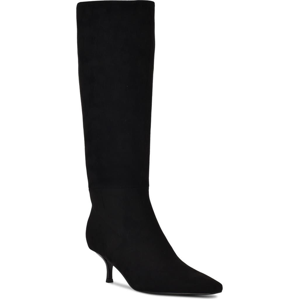 nine west black dress boots Velo Bootie | Women's | | Size 10.5 Synthetic upper with a slouch silhouette Nine West Maxim Boots |
