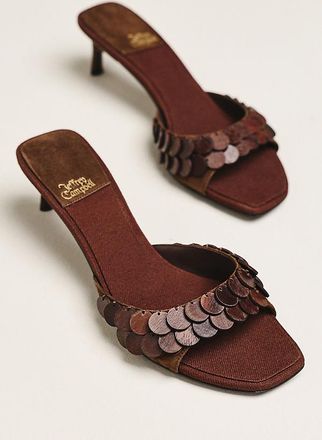Jeffrey Campbell Islar Slip-On Kitten Heel Sandals