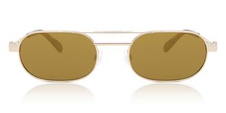 Off-white Off White VAIDEN 7676 Mens Sunglasses Gold Size 55