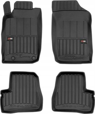OEM Alfombras De Goma, Felpudos, Felpudo Peugeot 206 1998-2012, Canaleta 3d