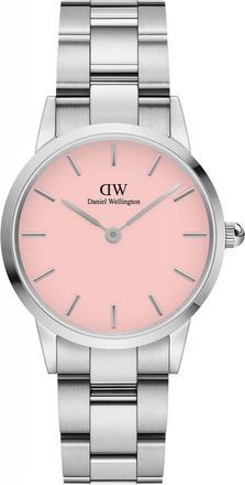 Daniel Wellington Womens DW00100534 Iconic Link Blush Silver 28mm Watch - One Size