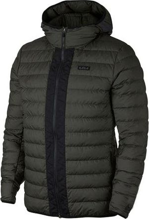 Nike LeBron James Athleisure Casual Sports Stay Warm hooded down Jacket Dark Green 927217-355