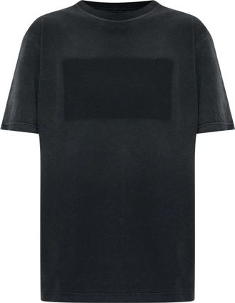 Maison Margiela T-shirt met korte mouwen en ronde hals - Heren - T-shirts - Zwart - S - Tops