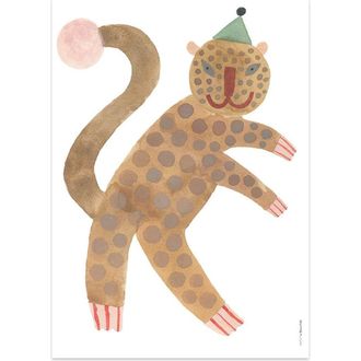 OYOY Animal Posters in Standing Leopard Elvis at Nordstrom