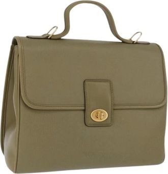 Gucci Pre-owned Handbags, female, Green, Size: ONE SIZE Pre-owned Vintage Hand Bag