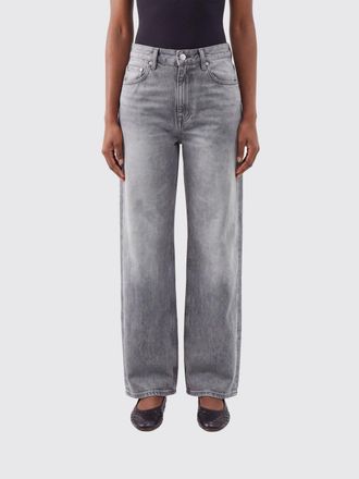 Haikure Jeans Woman color Smoke Grey