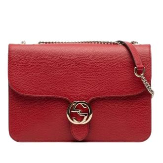Gucci Pre-owned Cross Body Bags, female, Red, Size: ONE SIZE Pre-owned Vintage Crossbody Bag