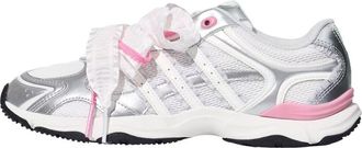 adidas (WMNS) adidas Whisper Glide Hype Trainers Silver Metallic St Tropic Bloom KZ9640