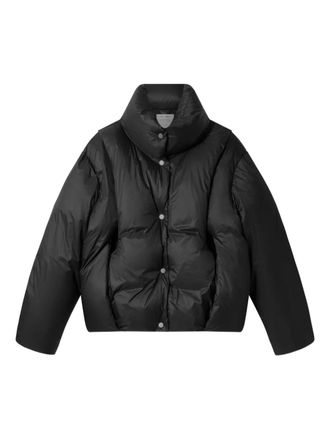 Axel Arigato Echo puffer jacket - women - Recycled Nylon/Duck Down/Feather - M - Black