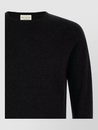 Maryya cashmere wool relaxed-fit ribbed crew-neck jumper