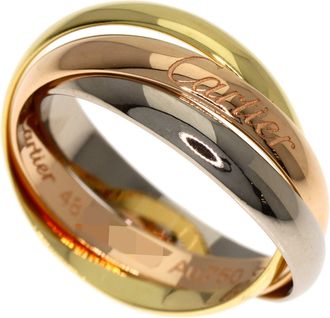 Cartier Trinity Yellow Gold (18K) Pink Gold (18K) White Gold (18K) Band Ring (Pre-Owned)