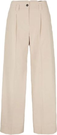 Windsor Marlene broek - Dames - Broeken - Beige - Maat: 3XL Katoen