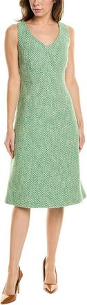 St. John Tweed Wool-Blend Dress