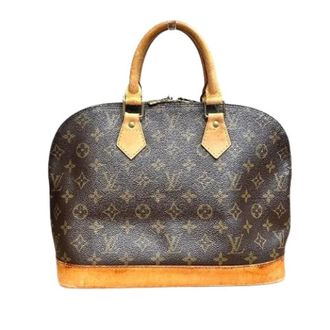 Louis Vuitton Pre-owned Handbags, female, Brown, Size: ONE SIZE Pre-owned Alma Monogram Handbag