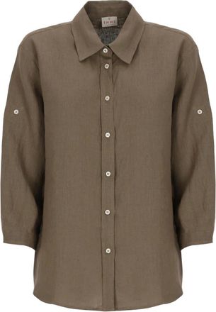 Marella Overhemden, Dames, Grijs, S, Shirts