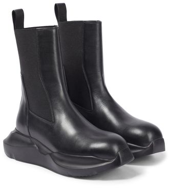 Rick Owens Stivaletti Geth in pelle