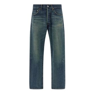 Junya Watanabe Jeans, Heren, Blauw, XL, Katoen, Wpp 2161 Jeans