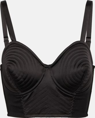 Jean Paul Gaultier Conical satin bustier