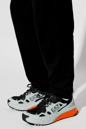 Emporio Armani Sports Shoes With Logo, Mens, Green