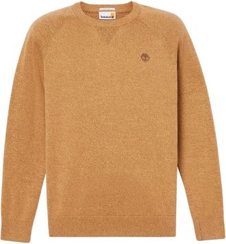 Timberland Rondgebreide trui - Heren - Ronde hals truien - Geel - S - Truien & Vesten