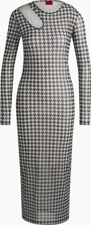 HUGO BOSS Womens Nalusia Dress - Black - Size: 10