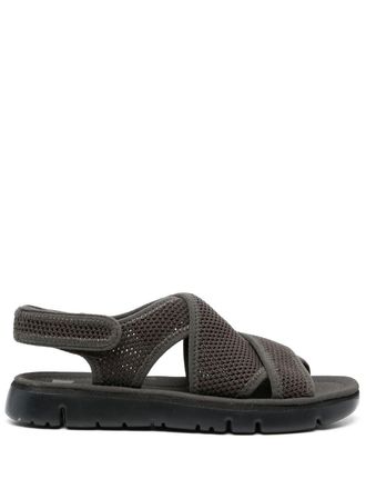 Camper Oruga sandalen met mesh - Grijs