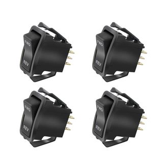 OEM Interruptores Basculantes Delanteros/traseros De 4 Piezas Para Carrito El&eacute;ctrico Ezgo Txt Pds 2003 - 74312-g01 74323-g01