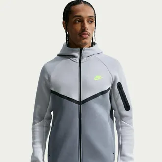 Nike Mens Tech Fleece Windrunner Full-Zip Jacket in Grey | HV0949-077