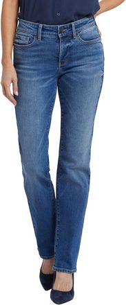 NYDJ Petite Marilyn Picasso Lake Straight Leg Jean