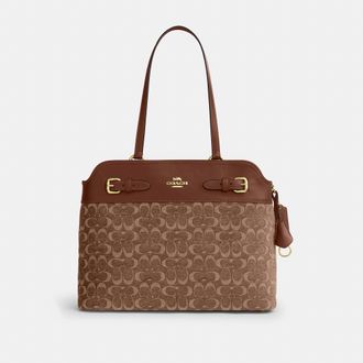 Coach Easton Tote Bag In Signature Chenille