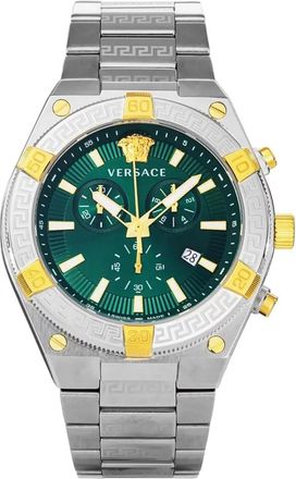 Versace VESO01524 Sporty Greca chronograaf horloge 46 mm