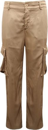 Mason's Victoria Cargo Broek - Dames - Straight fit broeken - Beige - S - Broeken