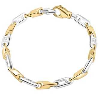 Pompeii3 Mens Designer Seed 14k Gold (30gram) or Platinum (48gram) 5mm Link Bracelet 9