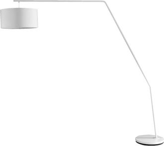 Oresteluchetta Lámpara de pie de metal blanco cm. Al.210 x p.220 x l.40