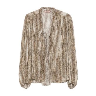 Twinset Donna, Camicette, Marrone, M, new