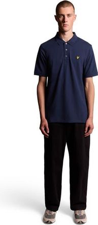 Lyle & Scott Plain Polo Shirt in Navy at Nordstrom, Size Xx-Large