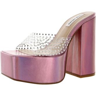 Steve Madden Ruby Heeled SandaI Iridescent RUBY-IRI Womens