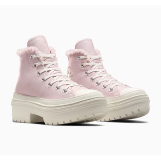 Converse Sneakers in leer All Star Lugged Heel Cozy Essentials