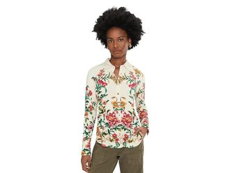 Johnny Was The Janie Favorite Button Front Shirt Womens Clothing Miraze : 2XL, Rayon/Spandex
