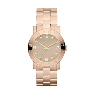 Marc Jacobs Accessoires, Dames, Roze, ONE Size, Amy Mbm 3221 Horloge