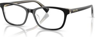 Ralph Lauren 53mm Rectangle optical glasses in Black at Nordstrom