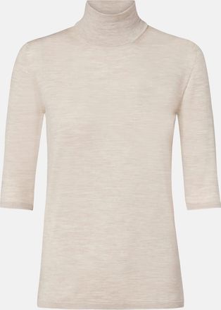 Max Mara Boa virgin wool turtleneck top