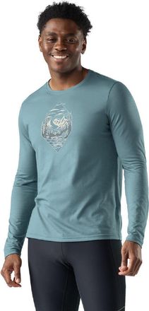 Smartwool Mens Wander Valley Active Long-Sleeve Green XL