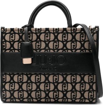 Liu Jo Borsa tote con logo - Toni neutri