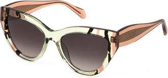 Just Cavalli SJC193V 0M40 Womens Sunglasses Green Size 55