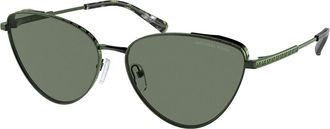 Michael Kors MK1140 CORTEZ 18943H Womens Sunglasses Green Size 59