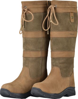 Dublin River Boots IV, Dark Brown, Adults 6.5 Extra Wide